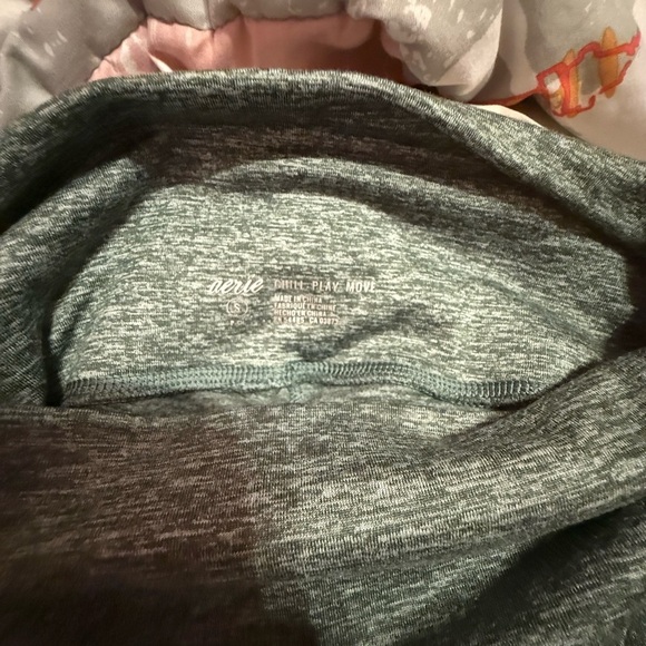 Aerie Green Leggings with Side Detailing - Picture 5 of 6